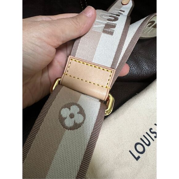 Brand New Louis Vuitton Beige Jacquard Adjustable Strap - Picture 6 of 7